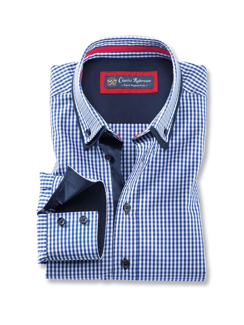 Besonderes Vichy-Hemd 1 Besonderes Vichy-Hemd