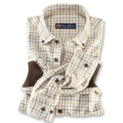 Typisch Britisches Tattersall-Hemd