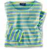 SAINT JAMES Breton-Ringelshirt In Blau Und Gelb