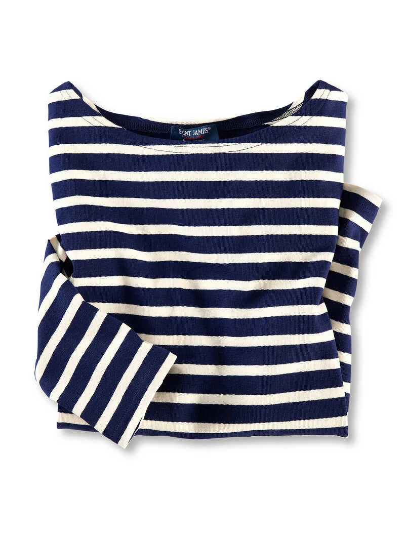 SAINT JAMES 3/4-Arm-Bretonshirt 1 SAINT JAMES 3/4-Arm-Bretonshirt