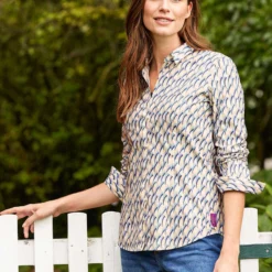 Cool Bedruckte Liberty-Hemdbluse -Fred Perry Verkaufsgeschäft 11 2712 3