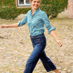 Hauchzarte Bluse In Irischen Farben 6 Hauchzarte Bluse In Irischen Farben -Fred Perry Verkaufsgeschäft 11 2713 2