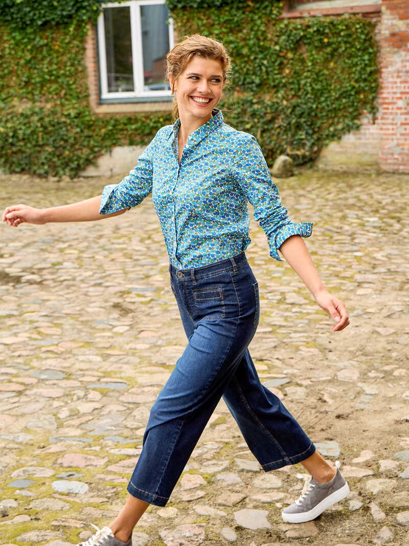 Hauchzarte Bluse In Irischen Farben 3 Hauchzarte Bluse In Irischen Farben – Bild 3