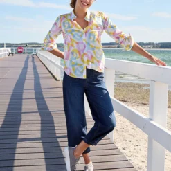 Liberty-Bluse 'Letters' -Fred Perry Verkaufsgeschäft 11 2714 2