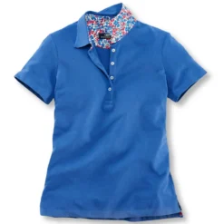 Poloshirt Mit Liberty-Stoff