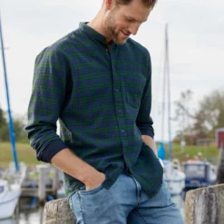 Stehkragenhemd 'Luton' -Fred Perry Verkaufsgeschäft 11 2753 2