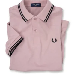Fred Perry-Polo In Dusty Rose