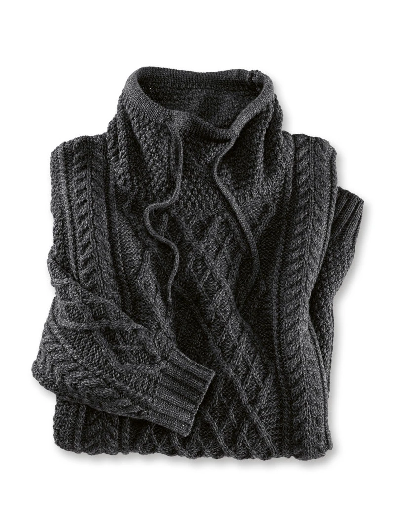 Irischer Aranpulli 1 Irischer Aranpulli