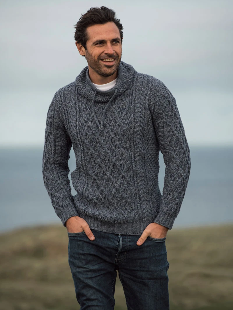 Irischer Aranpulli 2 Irischer Aranpulli – Bild 2