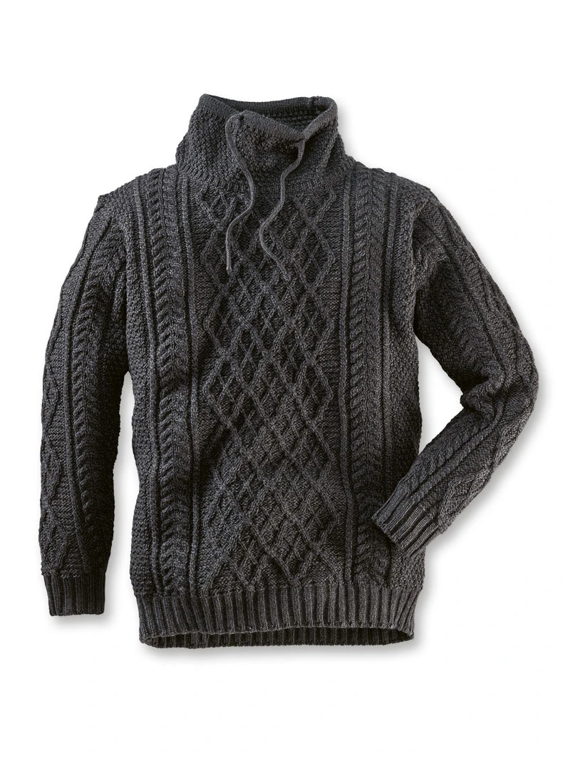 Irischer Aranpulli 3 Irischer Aranpulli – Bild 3