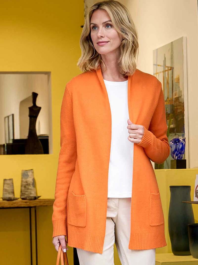 Cardigan Aus Softer Merinowolle 1 Cardigan Aus Softer Merinowolle