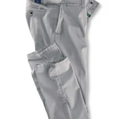 Sommerhose Aus 'Pima Cotton' In Grau