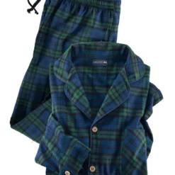 Flanell-Pyjama 'Black Watch'