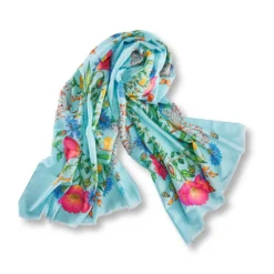 Zarter Sommerschal 'Flowers'