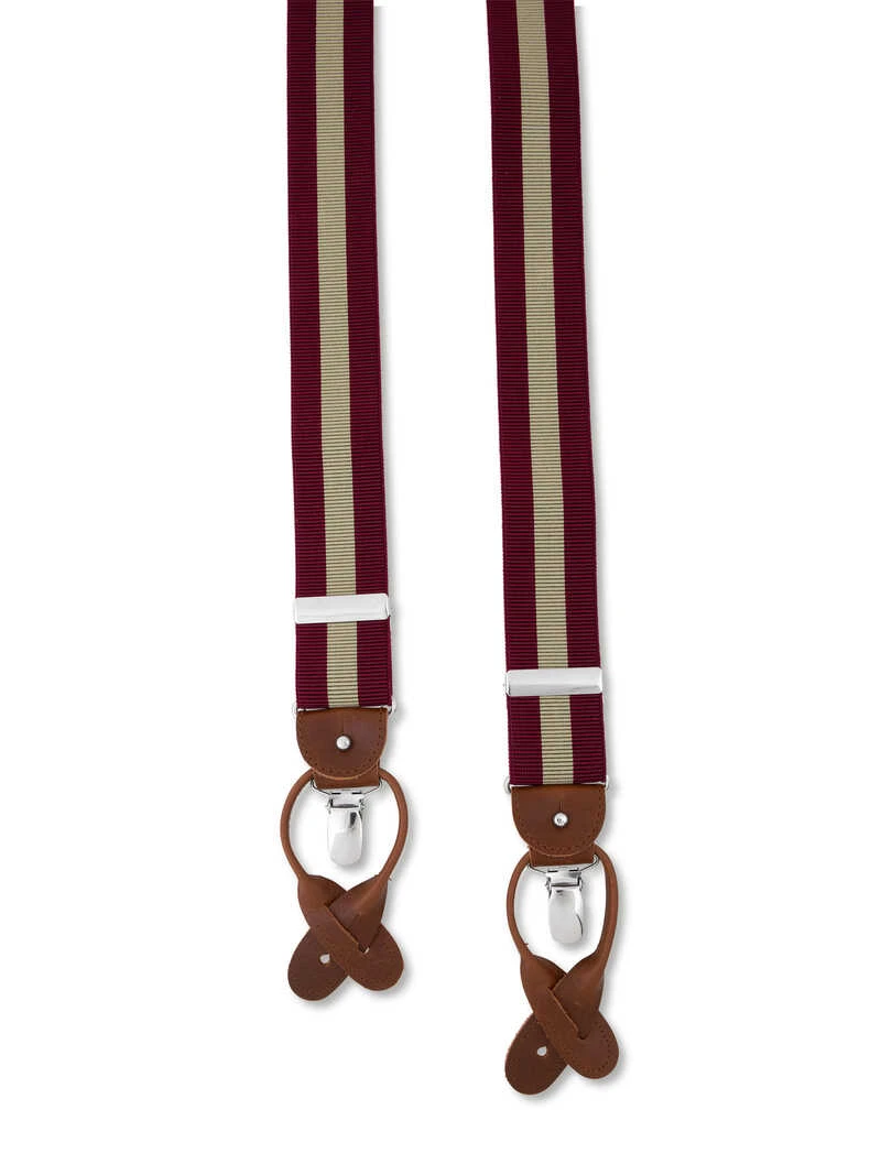 Exklusive Hosenträger 'Two In One' In Rot 2 Exklusive Hosenträger 'Two In One' In Rot – Bild 2
