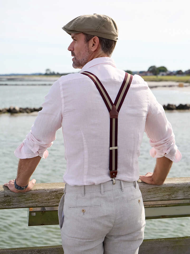 Exklusive Hosenträger 'Two In One' In Rot 3 Exklusive Hosenträger 'Two In One' In Rot – Bild 3