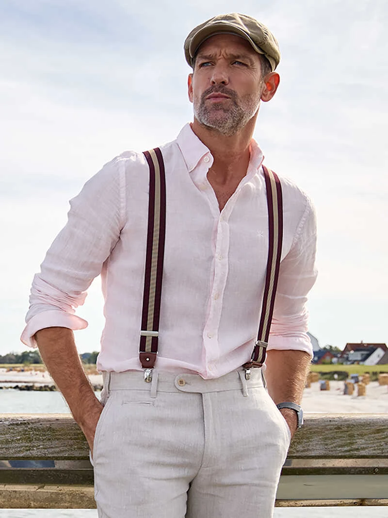 Exklusive Hosenträger 'Two In One' In Rot 4 Exklusive Hosenträger 'Two In One' In Rot – Bild 4