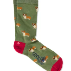 Grüne Damensocken Von Corgi