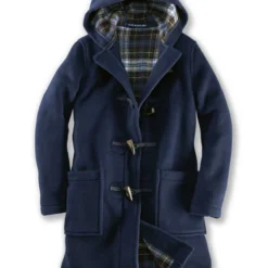 Dufflecoat Für Damen In Kobaltblau Von London Tradition