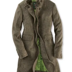 Moderner Fischgratmantel -Fred Perry Verkaufsgeschäft 82 0169 1