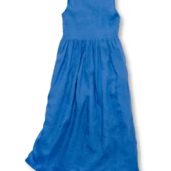 Luftig-leichtes Leinenkleid In Schönstem Kornblumenblau 4 Luftig-leichtes Leinenkleid In Schönstem Kornblumenblau -Fred Perry Verkaufsgeschäft 82 0200 1