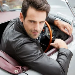 Cabriojacke Aus Feinstem Kalbsnappa -Fred Perry Verkaufsgeschäft 83 1281 2