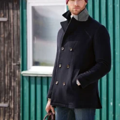 Der Beliebte 'Pea Coat' -Fred Perry Verkaufsgeschäft 83 1566 2