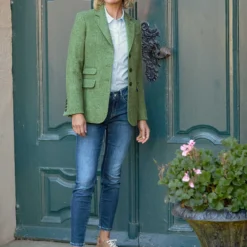 Blazer In Der Trendfarbe Salbei -Fred Perry Verkaufsgeschäft 83 1616 3