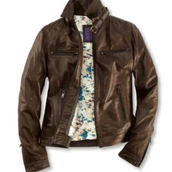 Fred Perry Verkaufsgeschäft 22 Cabriojacke Aus Feinstem Lammnappa