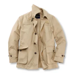 Cooler Sommertrench Im Dufflecoat-Style