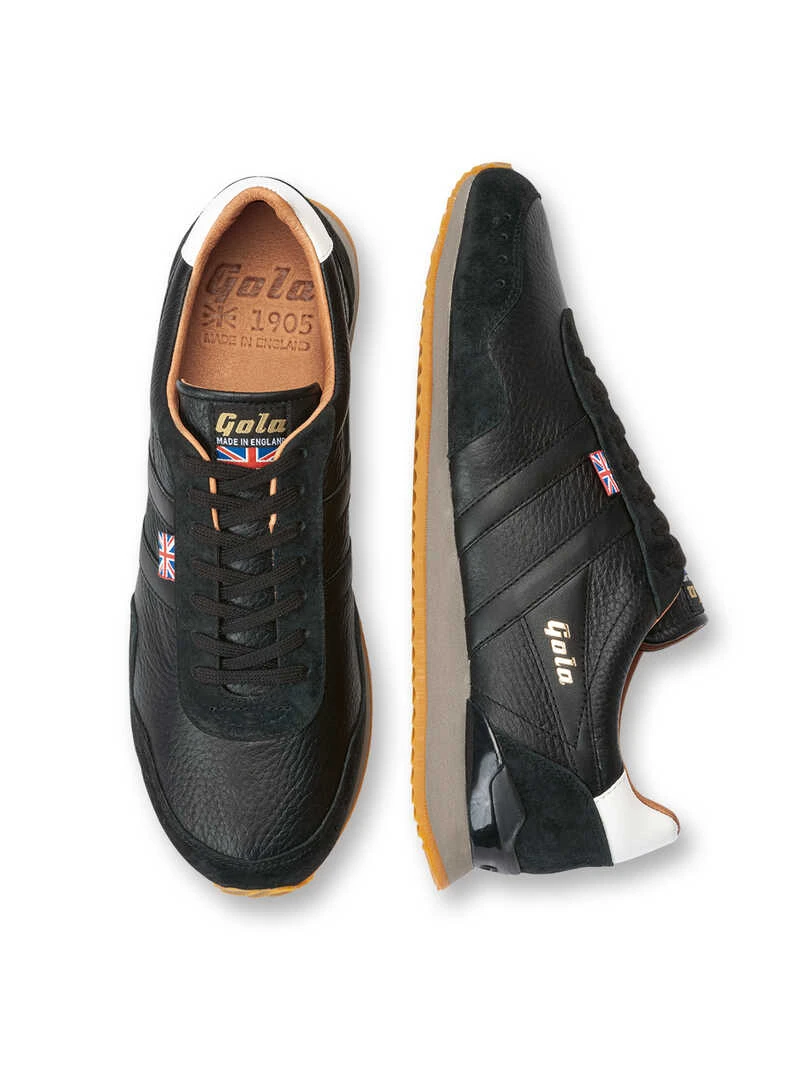 Schwarzer Gola-Sneaker 1 Schwarzer Gola-Sneaker